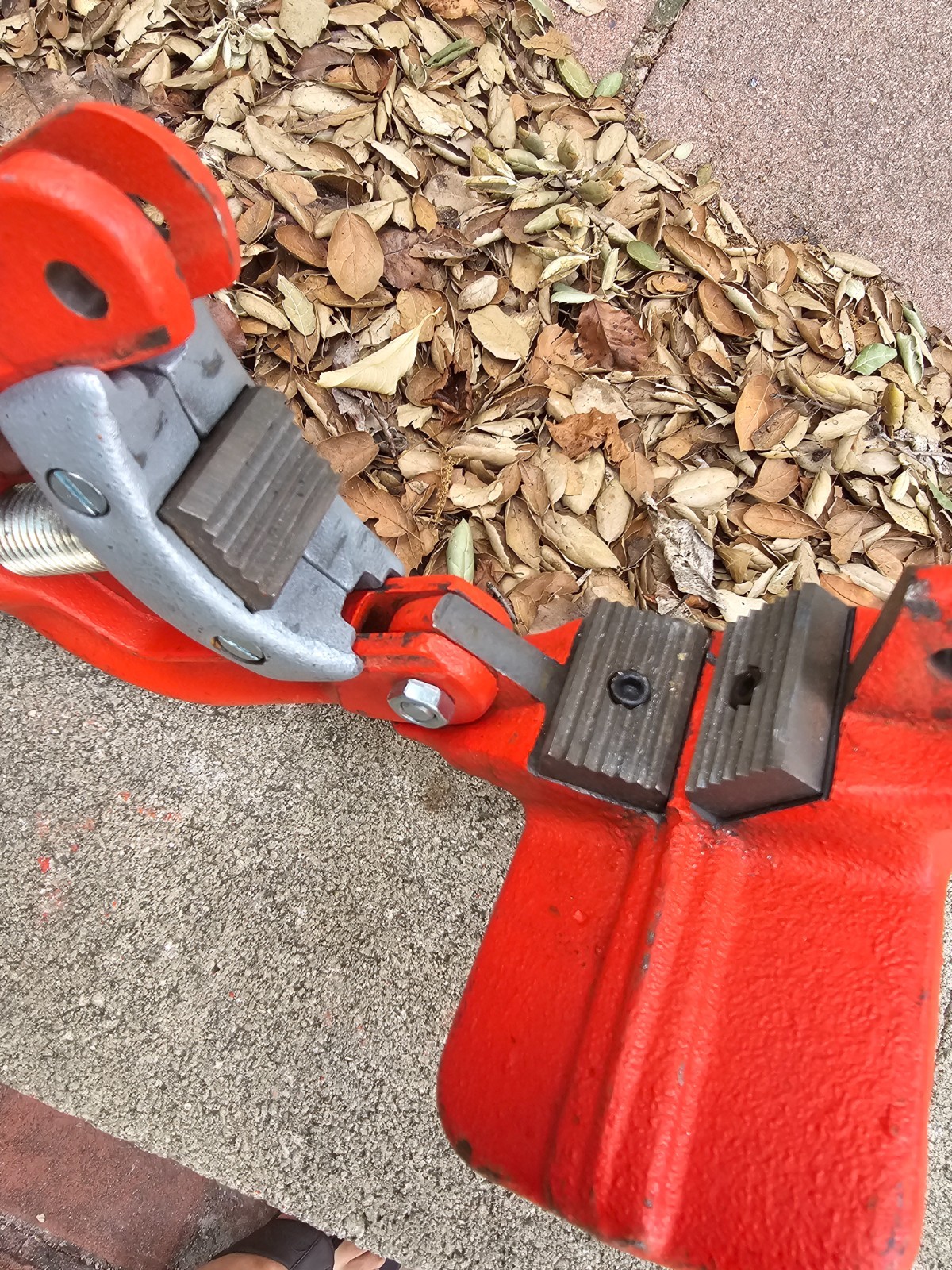 Genuine Ridgid No 39 Portable Pipe Vise 1/8″ to 2-1/2″ Clamp On Works Great NICE