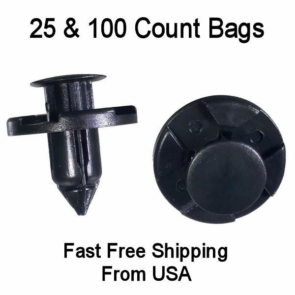 Mud Flap Guard Push Clip Retainer Fits Nissan 01553-09321 Auveco 19274