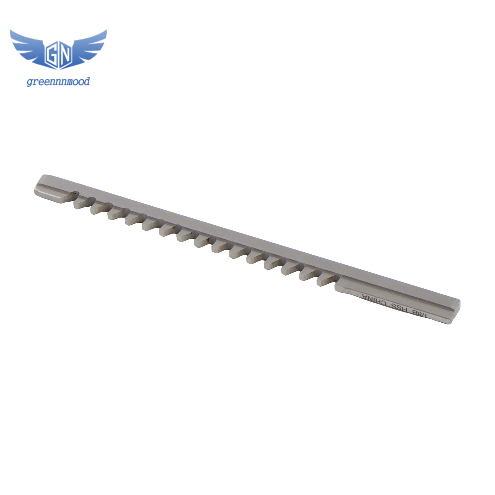 1/8″ B Type 3/16″ × 6-3/4″ High Speed Steel Standard Keyway Broach With Shim