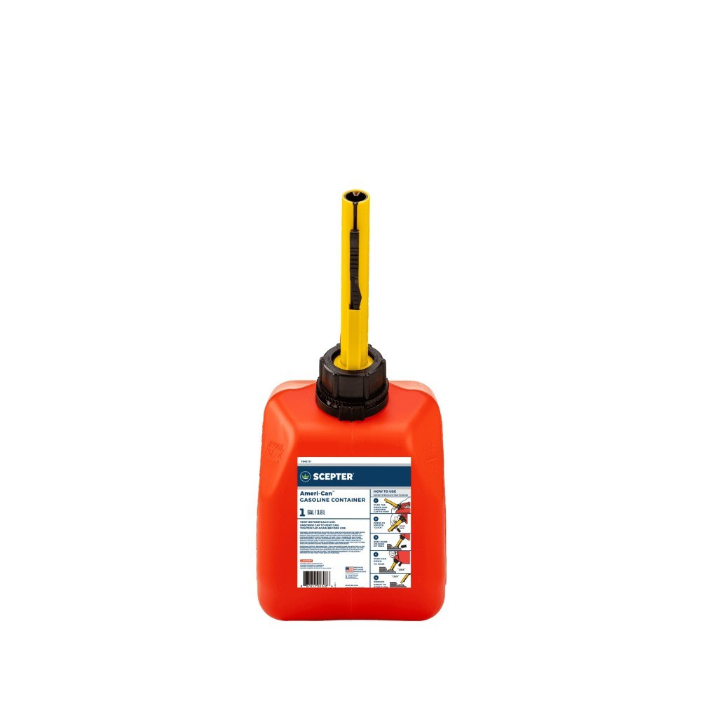 Scepter Ameri-Can FG4G113 1 Gallon Gas Can with Easy-Flo Spout, Red