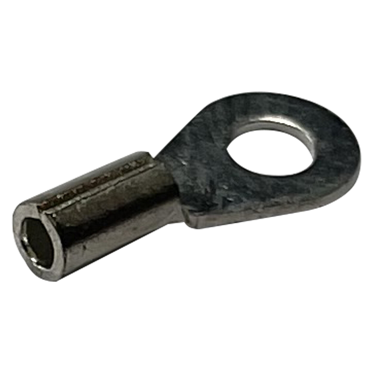 (100) Non-Insulated 22-18 Gauge #6 Ring Terminal Uninsulated Wire Connector USA