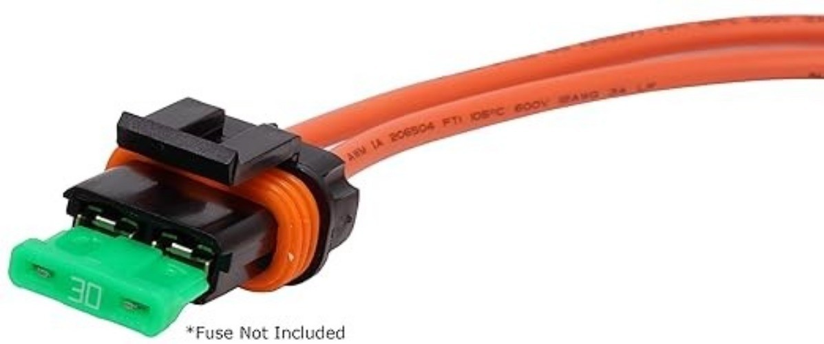 Automotive/Marine Waterproof Blade Style ATO/ATC Fuse Holder with Cover 1 Pack