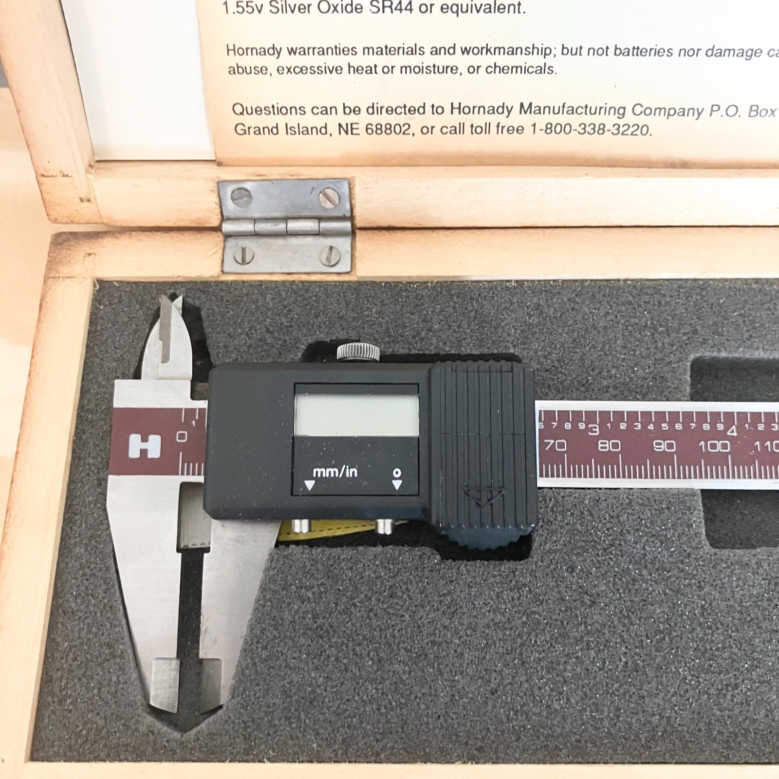 Hornady Digital Caliper 0-150mm (6 in) 050080
