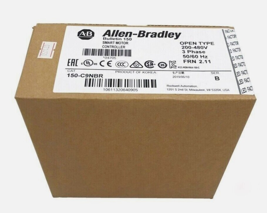 New Sealed AB 150-C9NBR SMC-3 Smart Motor Controller 150C9NBR