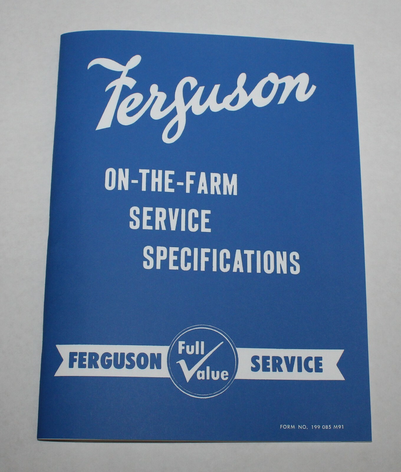 Ferguson TO-35 & F-40 Service/ Shop Manual, Gray & Green 1954, 1955, etc. Massey