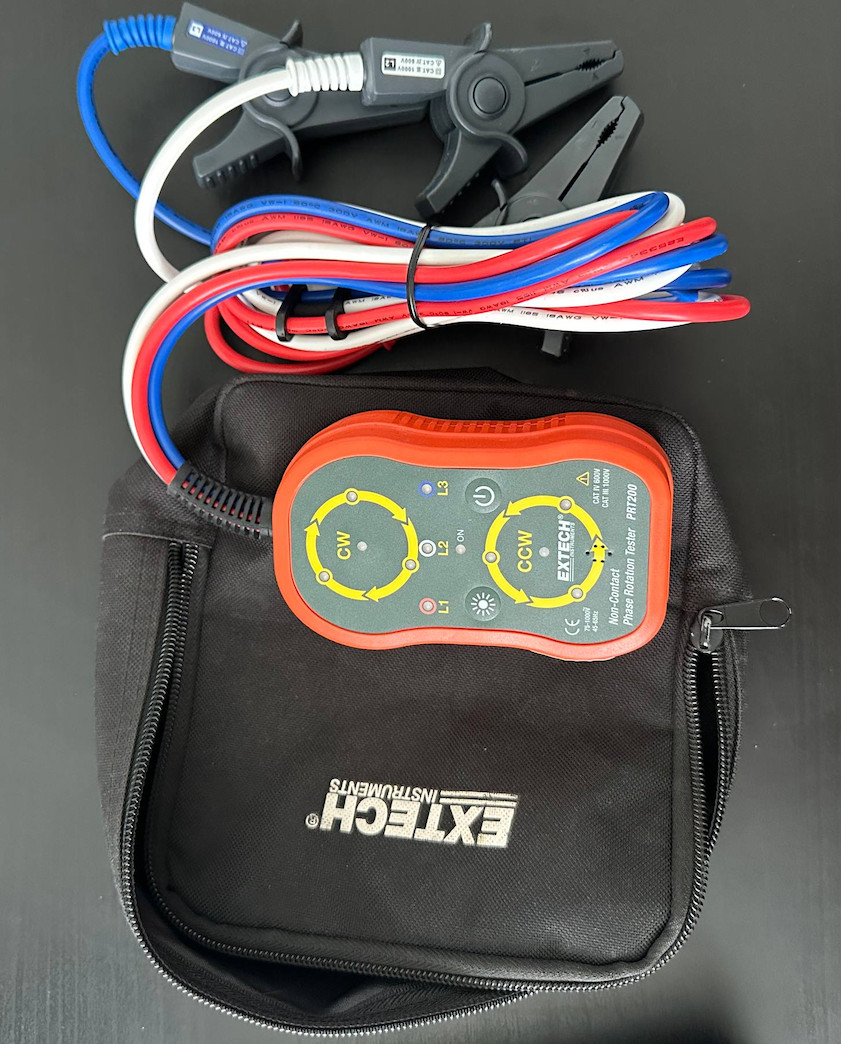 Extech PHASE ROTATION TESTER PRT200, NEW OPENBOX, US STOCK