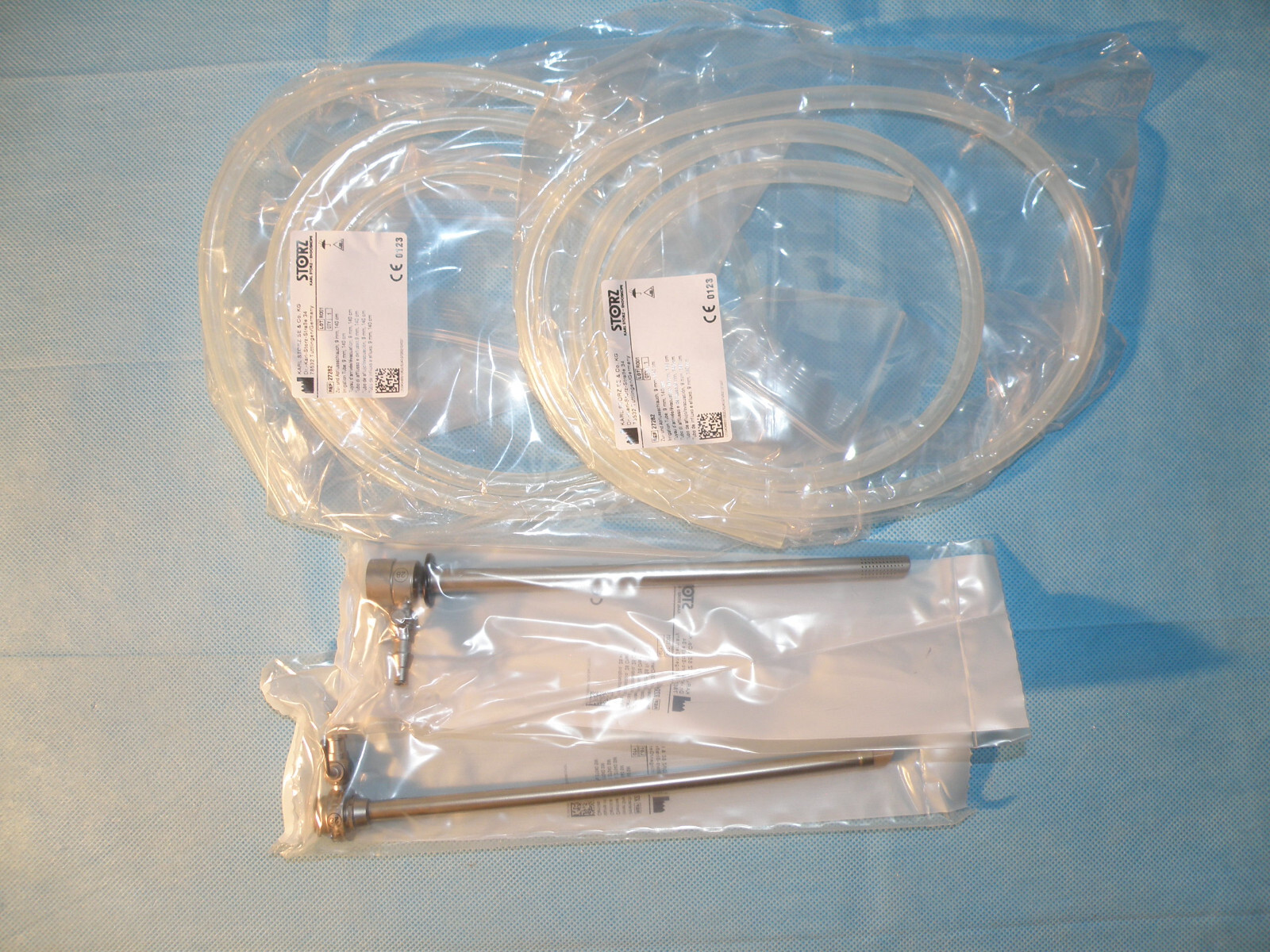 STORZ 27040SM resectoscope sheath 28fr & 27040XB inner sheath and 2 tubing sets