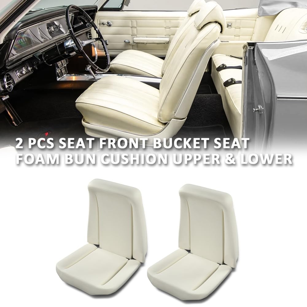 Bucket Seat Foam Bun Cushion Chevelle El Camino GTO Cutlass Nova 1966-1971 MF102
