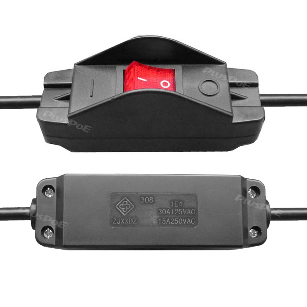 Interruptor De Cable En Linea, Resistente 16 A Ca 125 V/250 V, Encendido/apag…