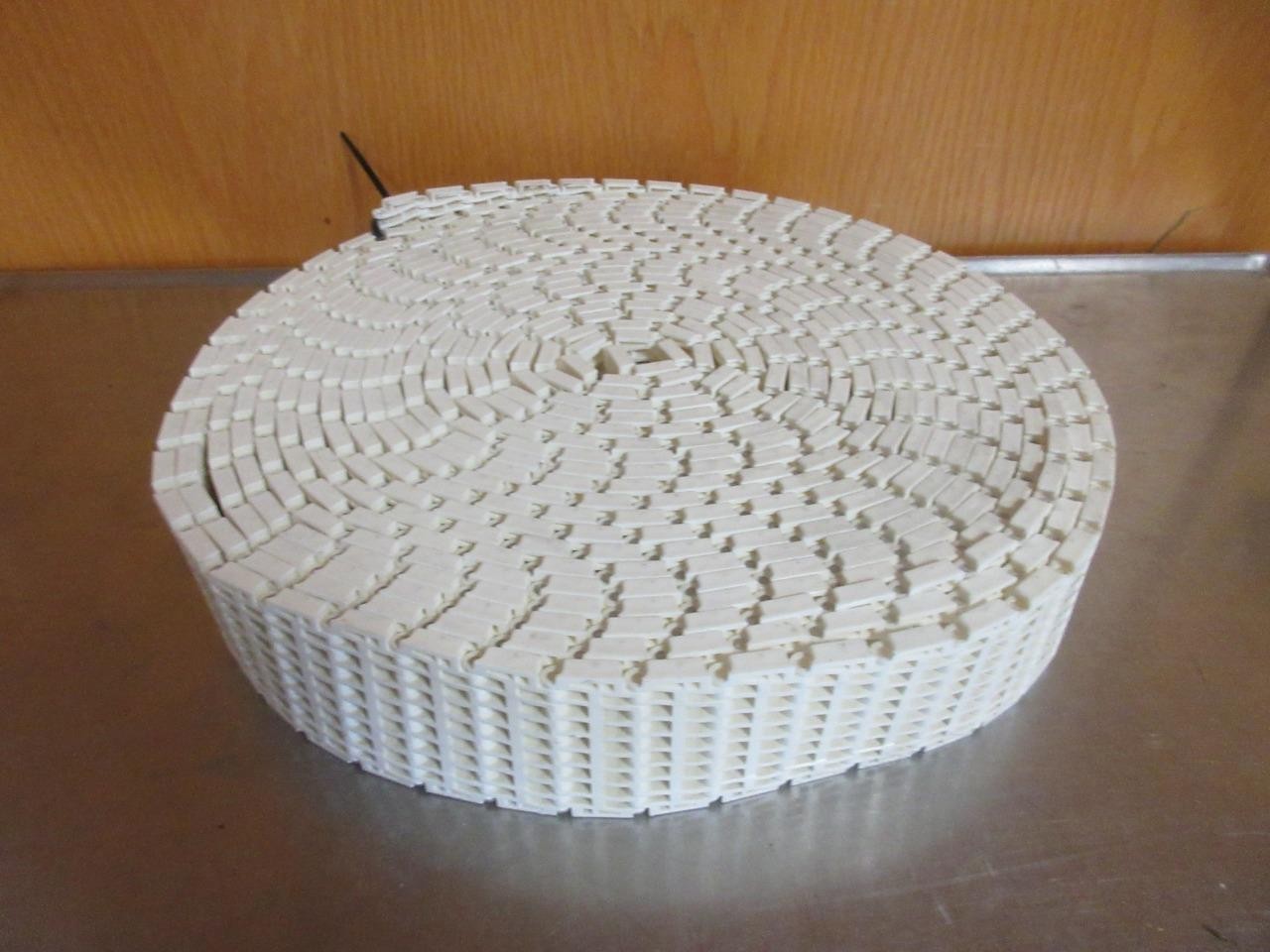 INTRALOX SERIES 1100 BELT LENGTH: 50.0 FT WIDTH 3.0 INCH NSNP WHITE POLY ROLL