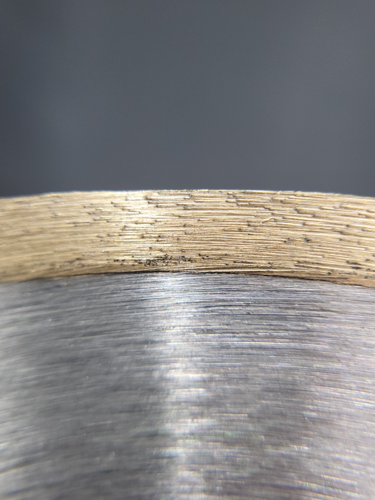 8″ 1A1R Diamond Metal Bond Cut Off Wheel 8″ x .032″ x 22mm. 80/100 Grit, Low Con