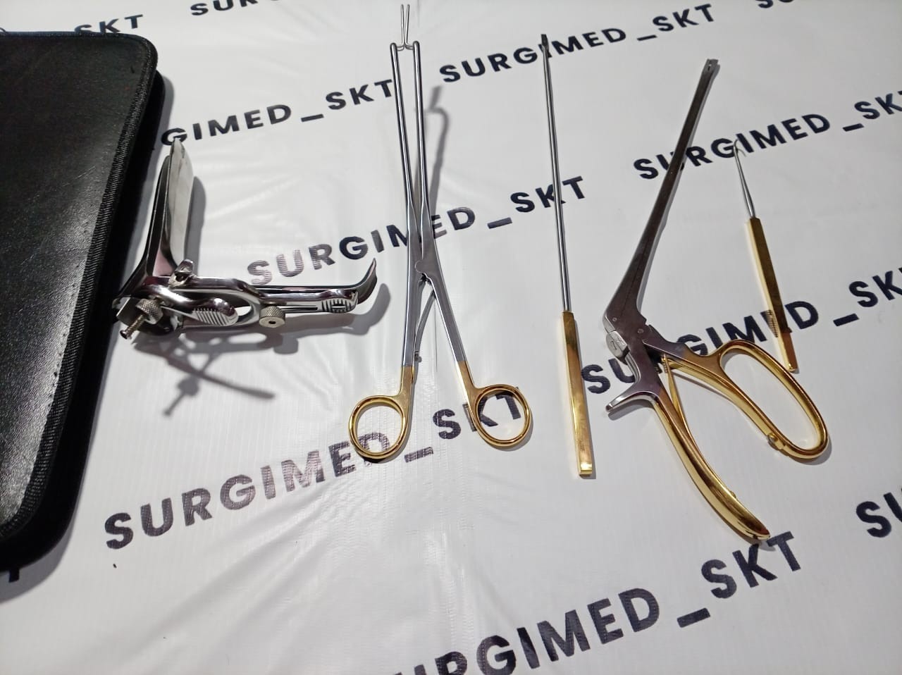 Colposcopy Instrument Set Colposcopy Gynecology Instruments Kit with zipper bag