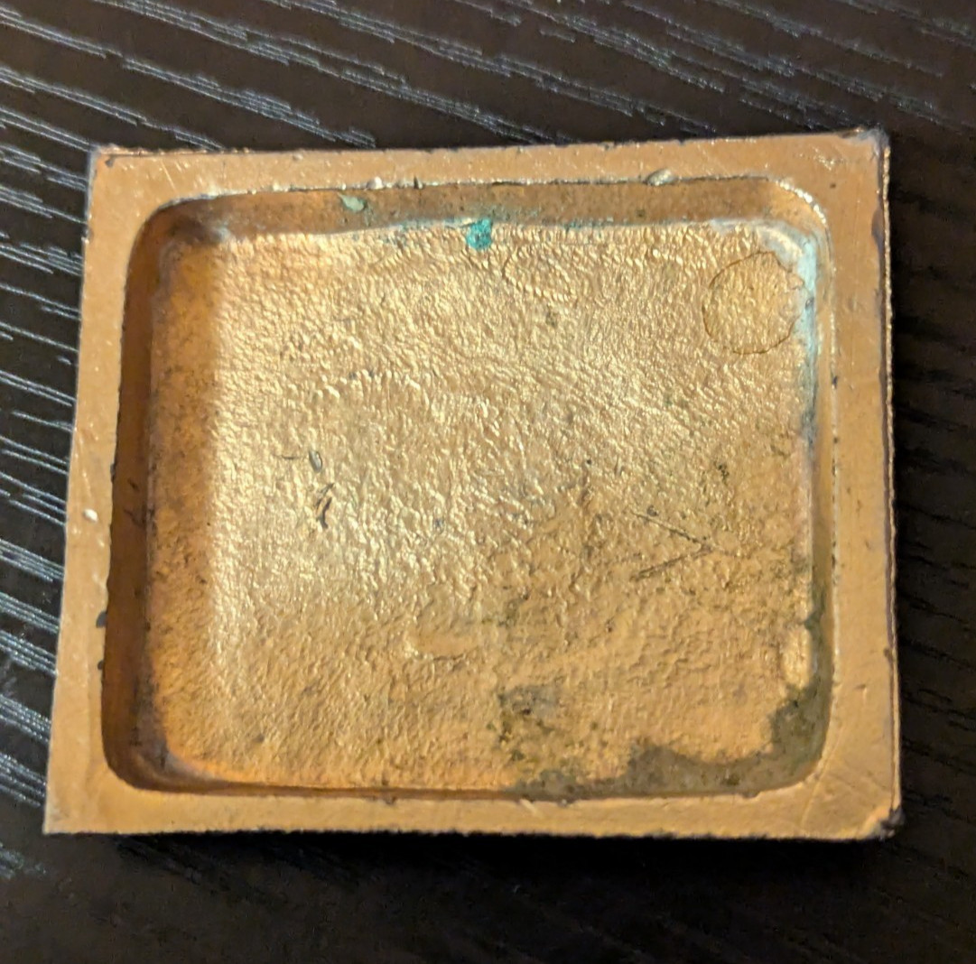 Vintage Oxford Papers Letterpress Printing Block Metal Logo Stamp Printing Die