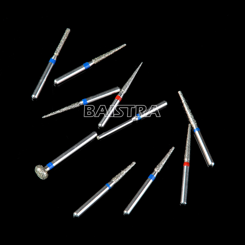 AZDENT Dental Diamond FG Burs Dills Composite/Polishing for High Speed Handpiece