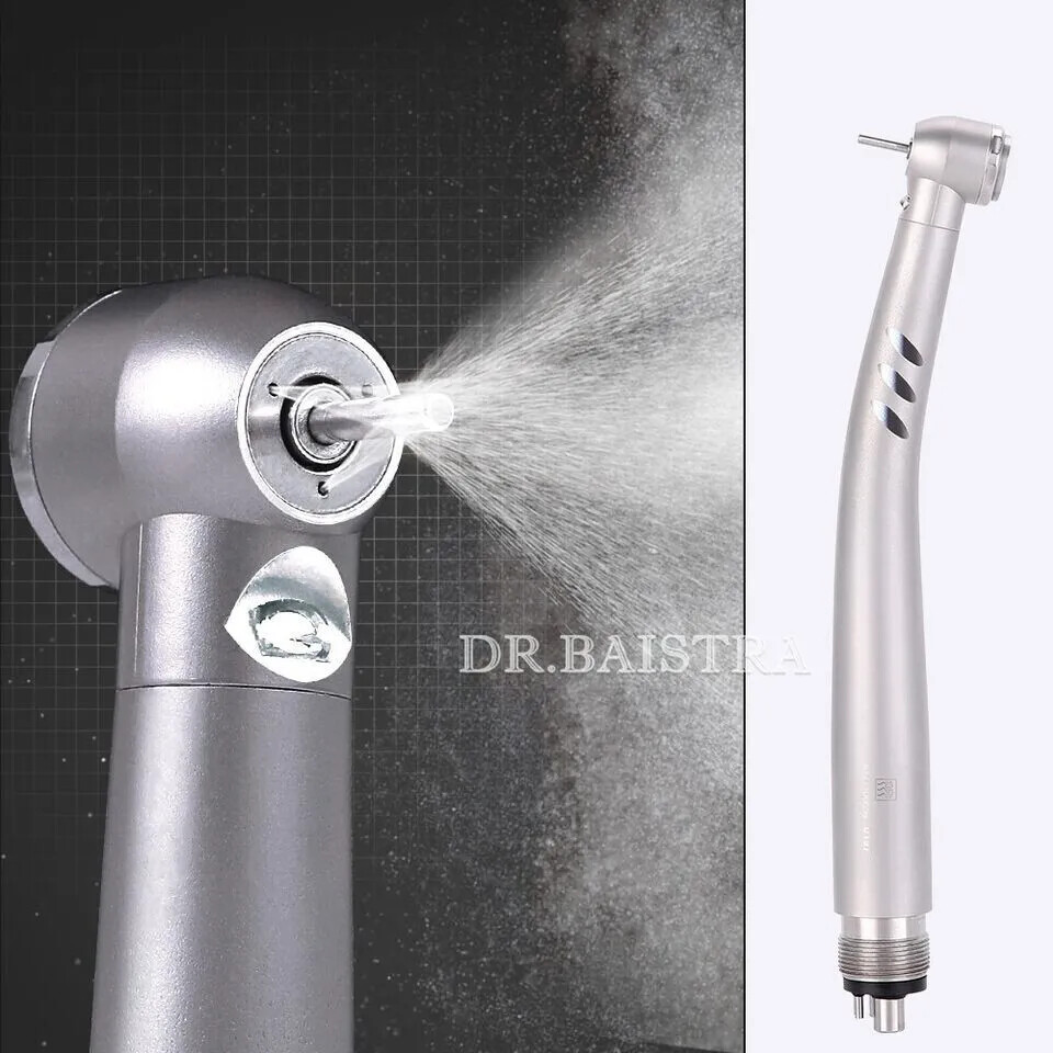 1-10X AZDENT Dental E-generator LED High Speed/Slow Low Speed Handpiece Kit 2/4H