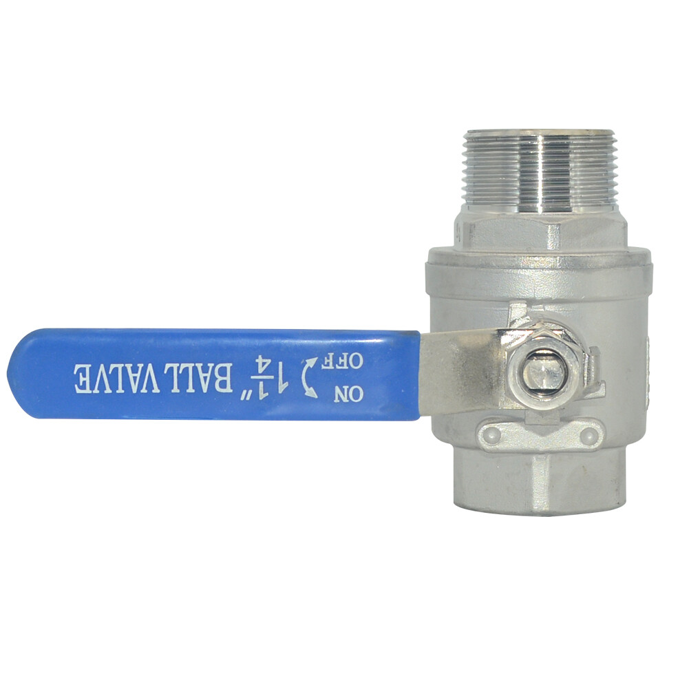 1 1/4″ MALE to Female Ball Valve Stainless steel 304 NPT Full Port US Stock