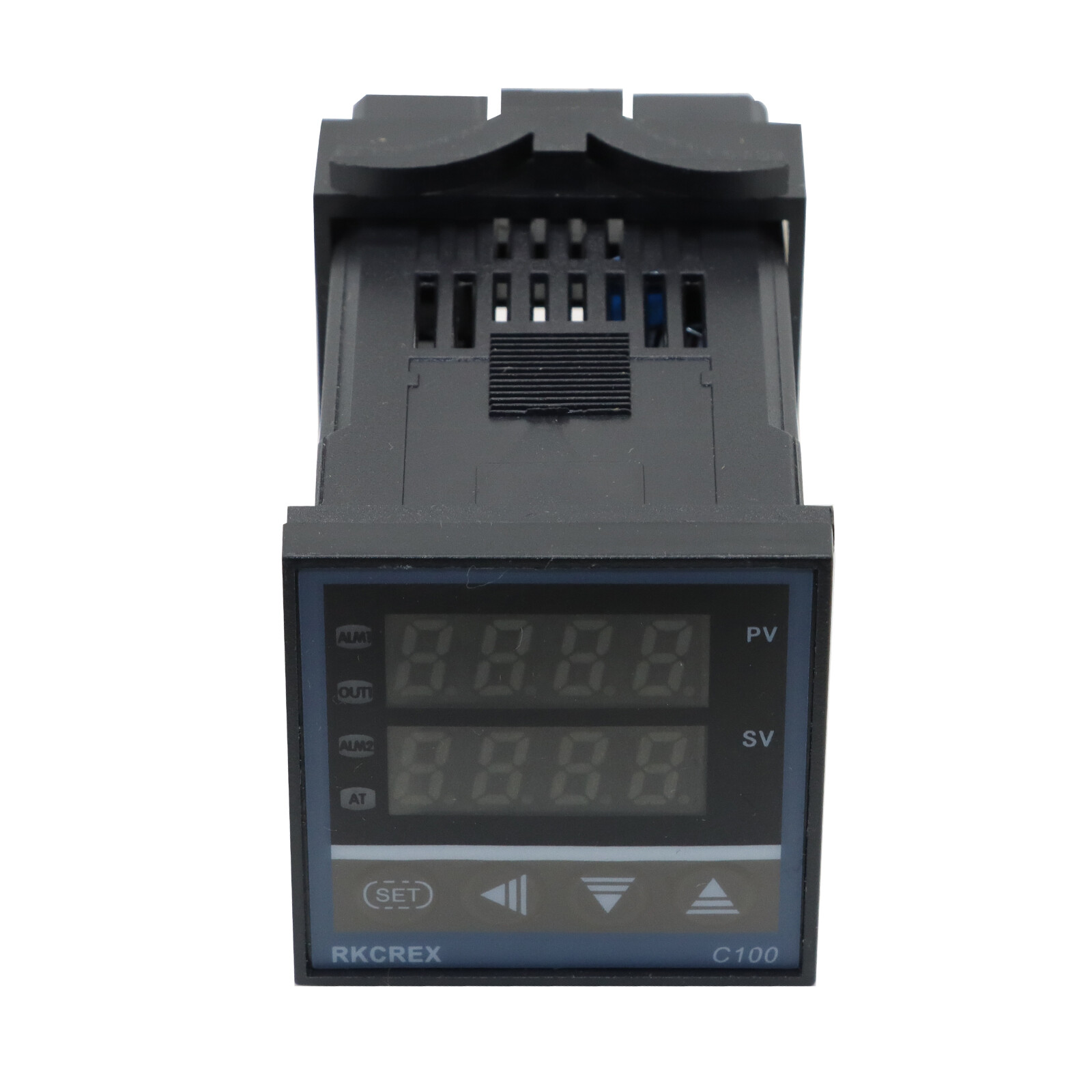 110-240VAC PID REX-C100 Temperature Controller SSR-40A Thermocouple Heat Sink US