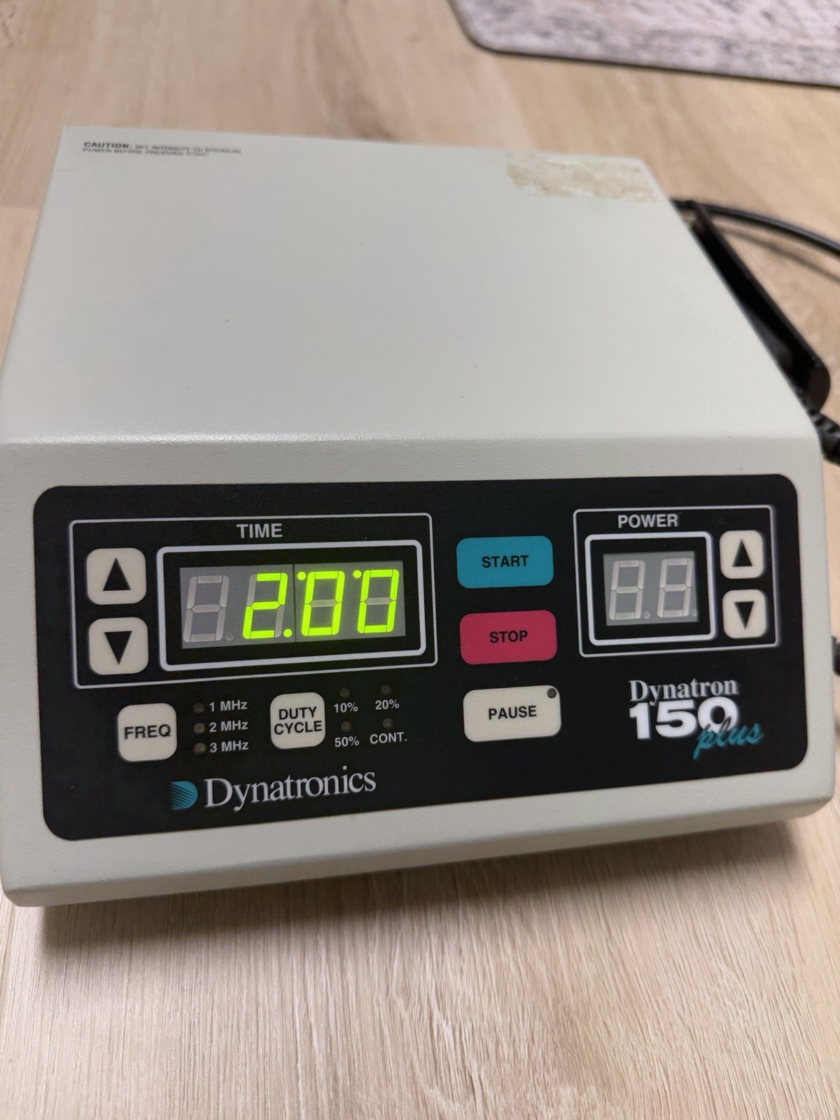 Dynatron 150 Plus Therapeutic Ultrasound Unit w/ Wand
