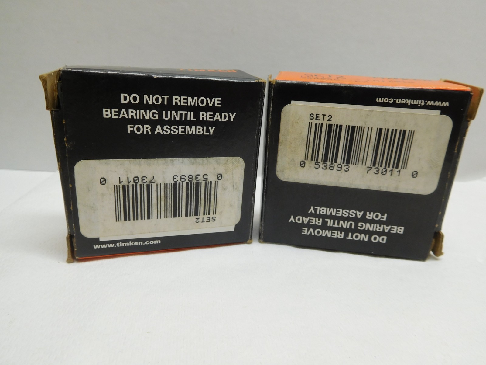 Lot of 2 Timken LM11949 / LM11910 – Set 2 – New in Box – 2 Bearings & 2 Cups