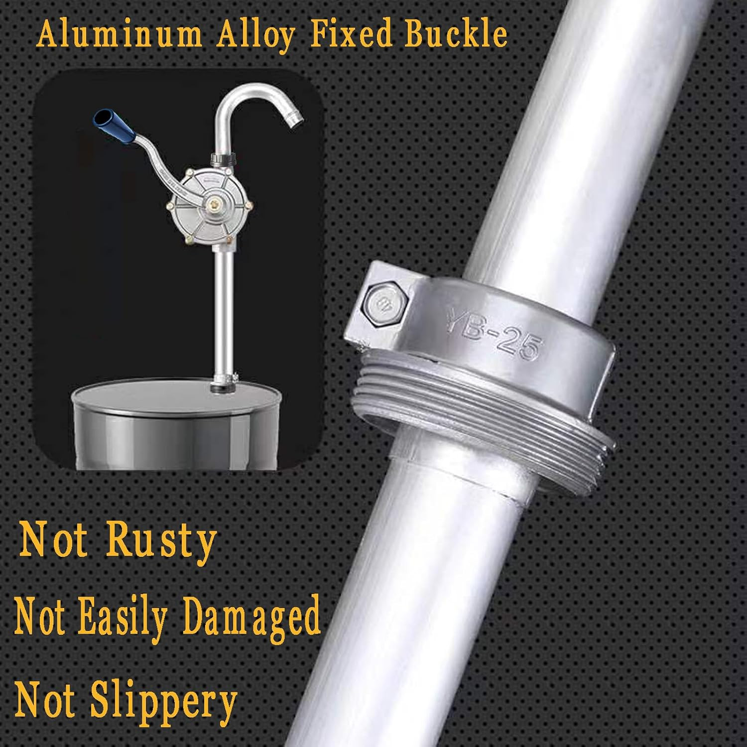 55 Gallon Drum Pump, Barrel Pump for Gasoline, Engine Oil, Diesel Fuel, Kerosene