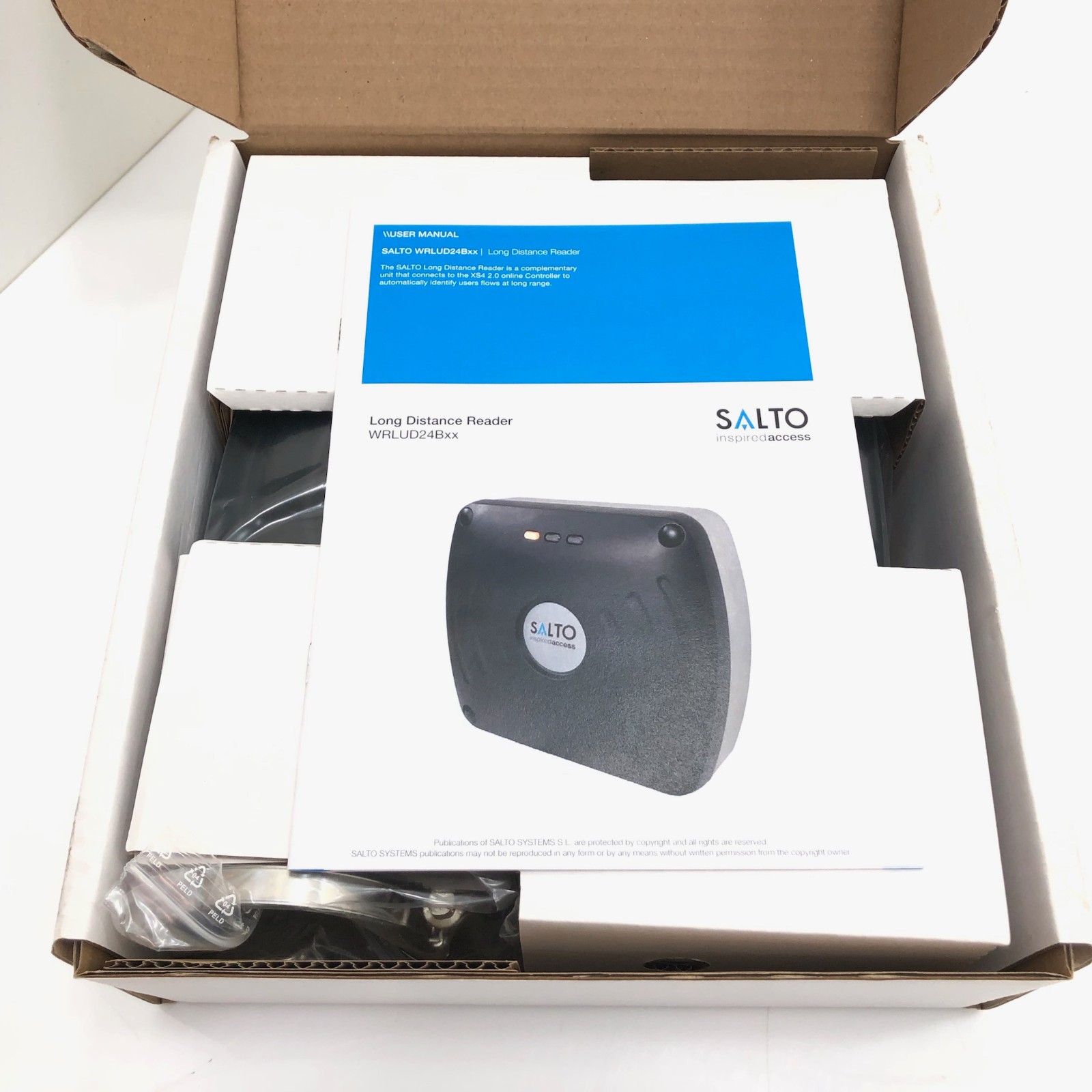 NEW Salto WRLUD24BUS Long Distance XS4 2.0 Reader for Access Control Systems