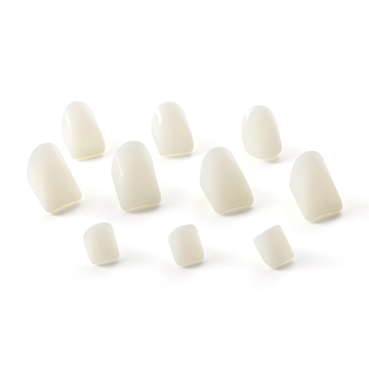 Dental Resin Anterior Dental Temporary Porcelain Crown Veneers Stable Teeth