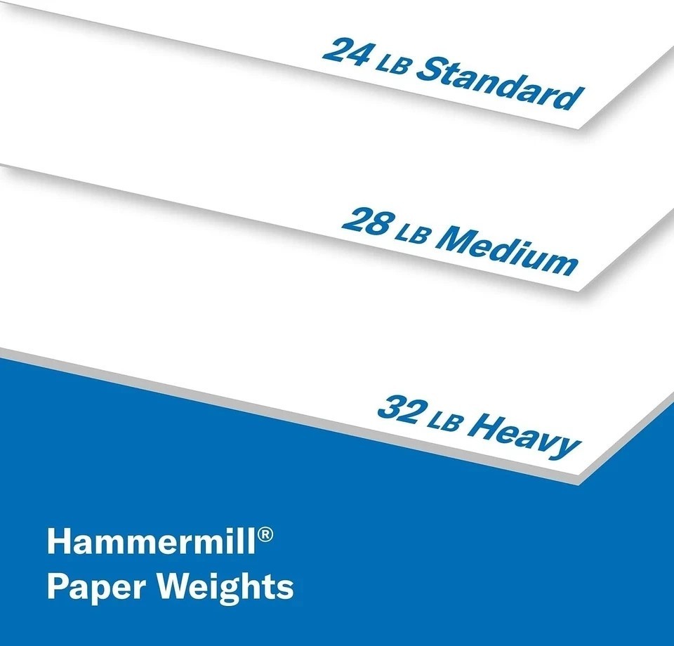 Printer Paper, Premium Color 32 Lb Copy Paper, 8.5 X 11-1 Ream (500 Sheets)