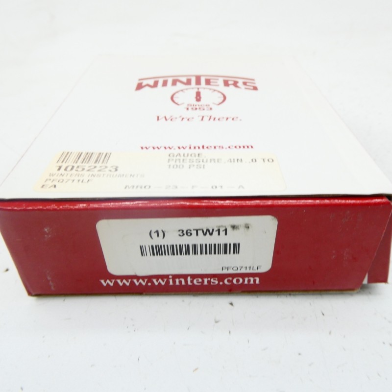 WINTERS 36TW11 0-100PSI NSMP