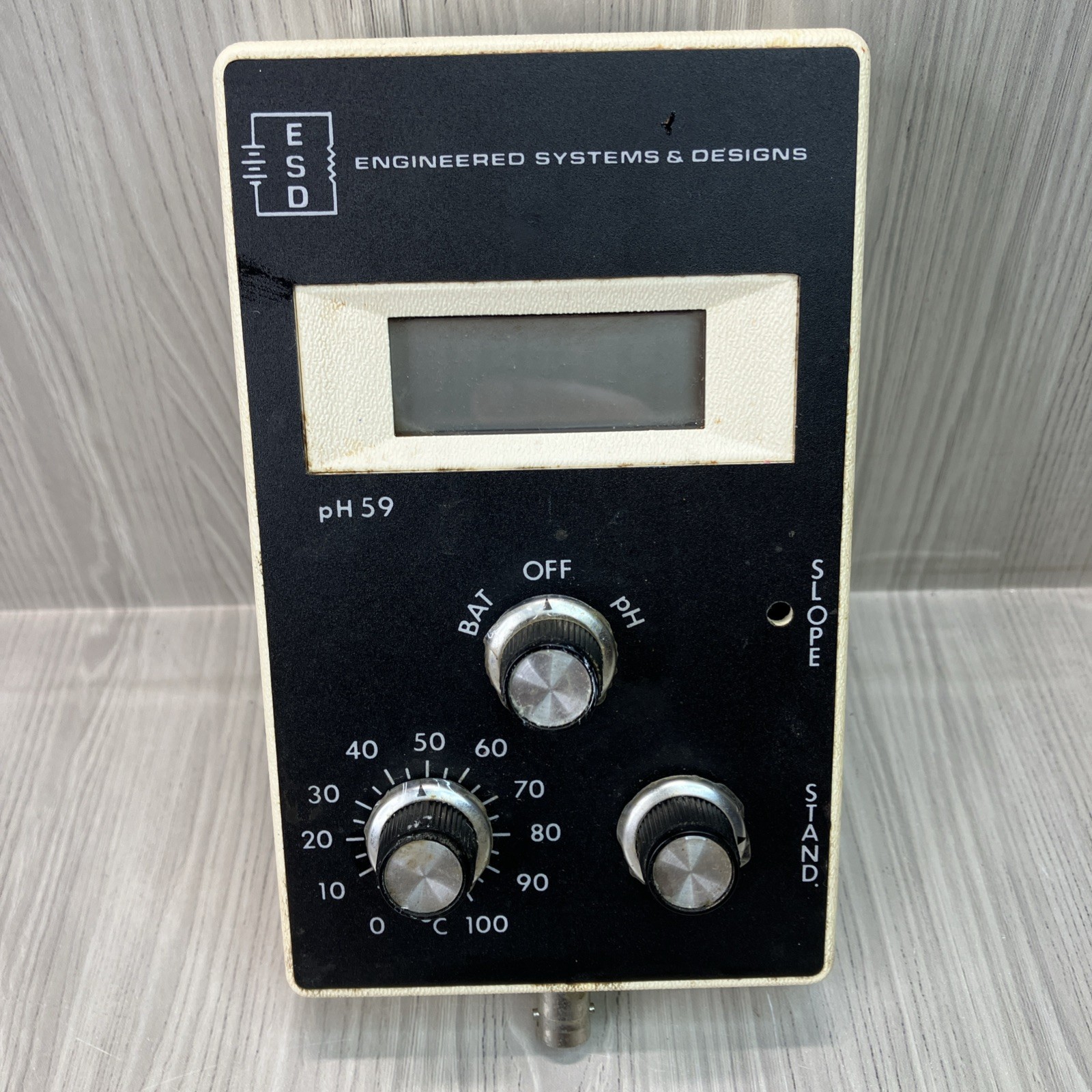 ESD – Engineered Systems & Designs Ph 59 – No pH Electrode – Working