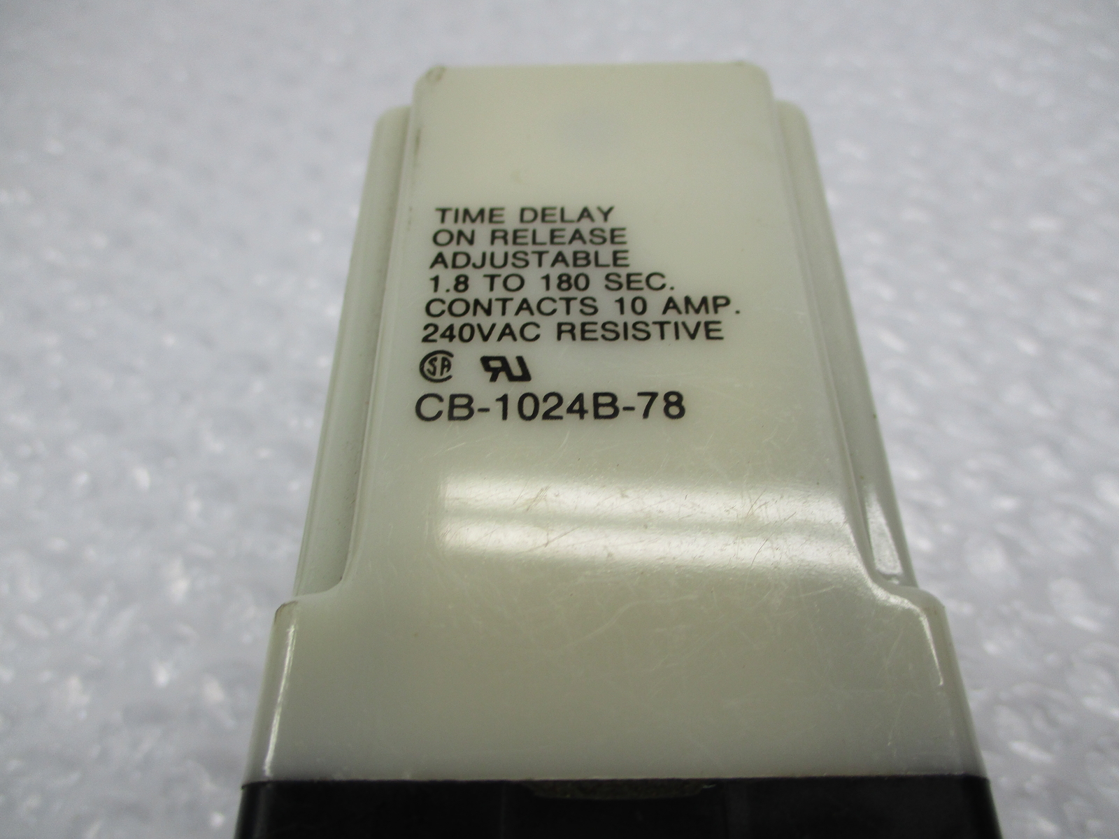 POTTER & BRUMFIELD CB-1024B-78 TIME DELAY RELAY 240V UNMP