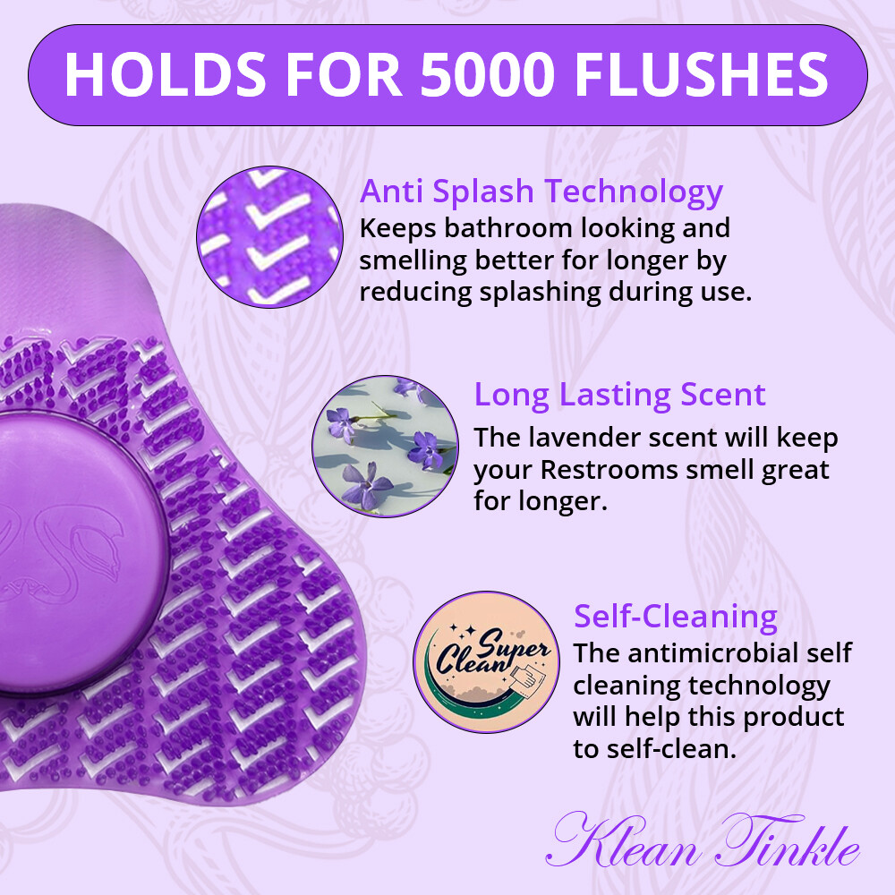 1-10 ) Janitorial Scented Urinal Cake Screens + Deodorizing Cleaners Anti-Splash