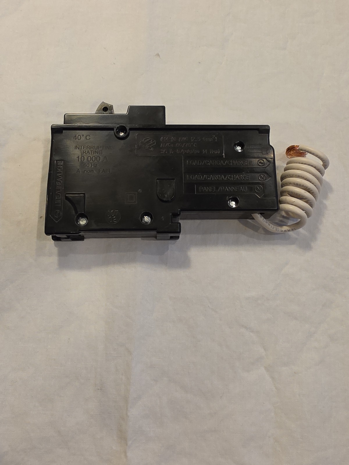 Square D HOM120DF Nob