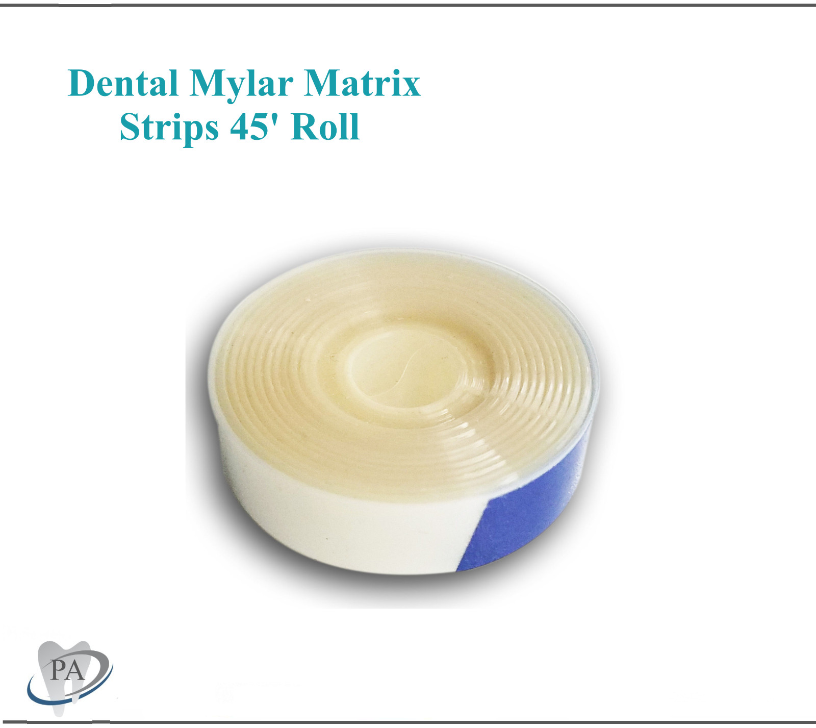 Dental Mylar Matrix Strips 45′ Roll MATRIX DISPENSER ROLL 9.5 mm x 0.05 mm, 1/Ea
