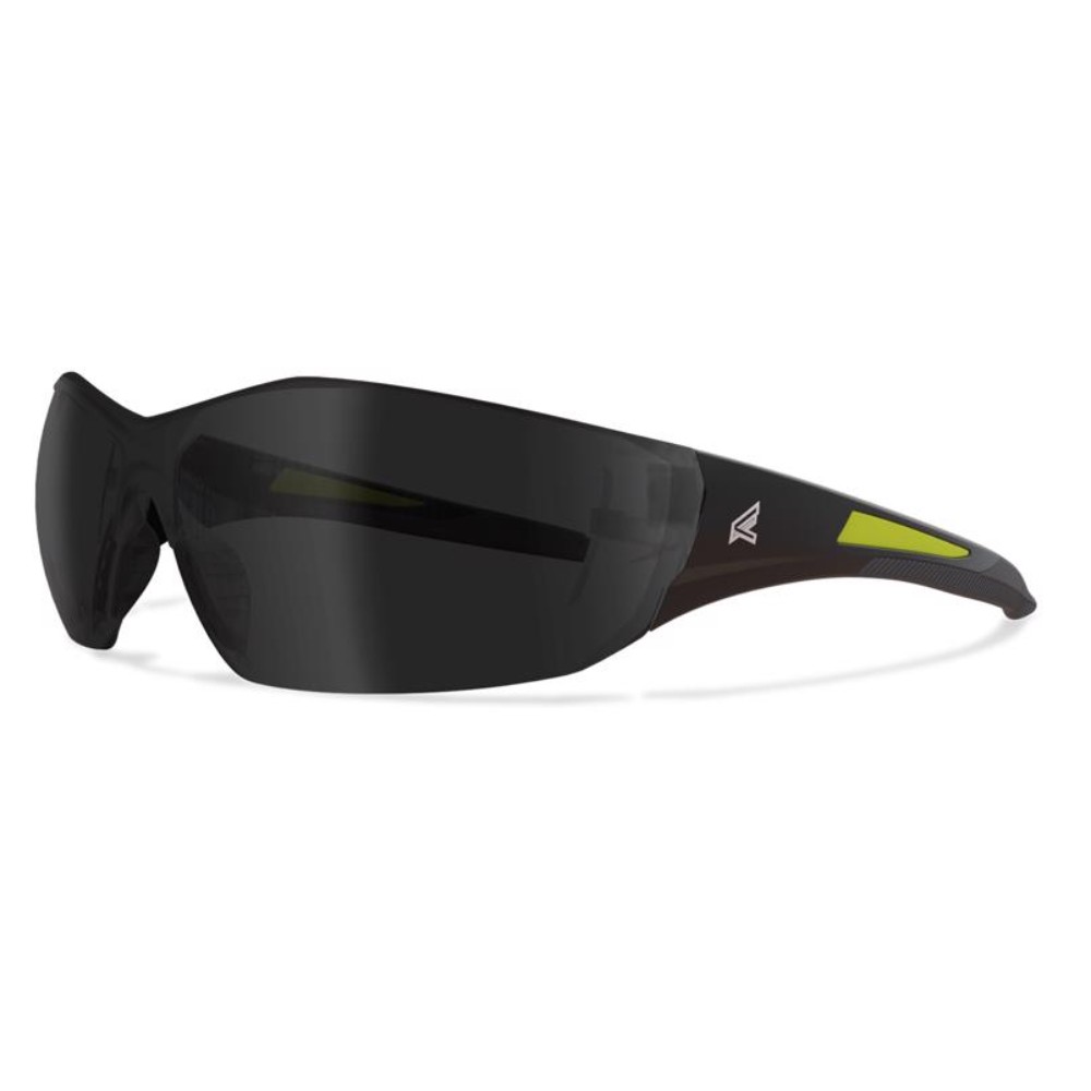 Edge Eyewear SD116-G2 Smoke Lens Black Frame Delano G2 Safety Glasses