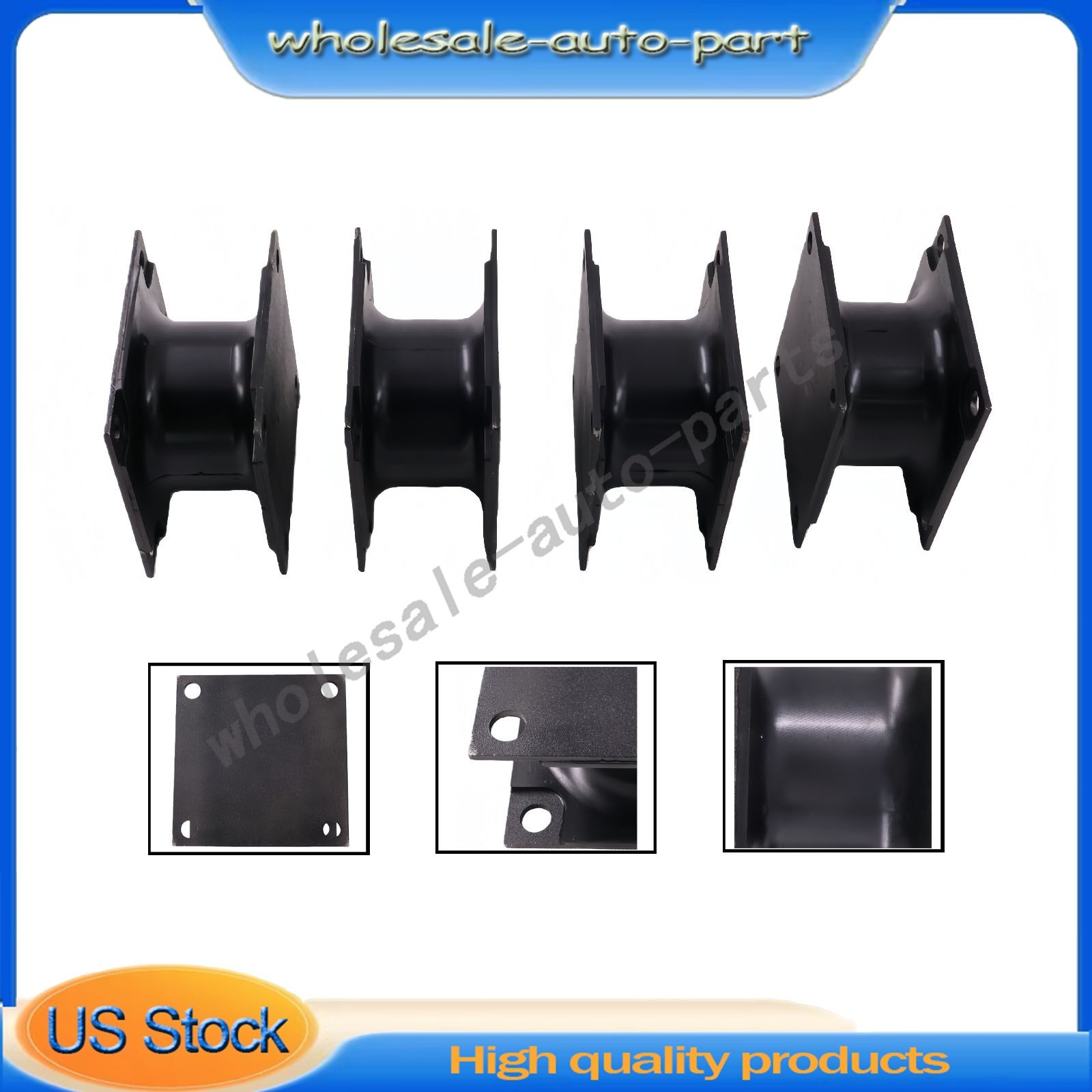 4X For Stanley Hydraulic HS6000 HS6019 HS6100 HS8000 HS11000 Rubber Shock Mount