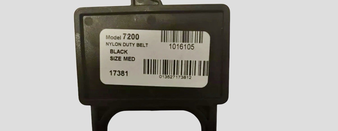Bianchi Accumold 7200 Duty Belt 34-40 Inch Law Enforcement Police Military