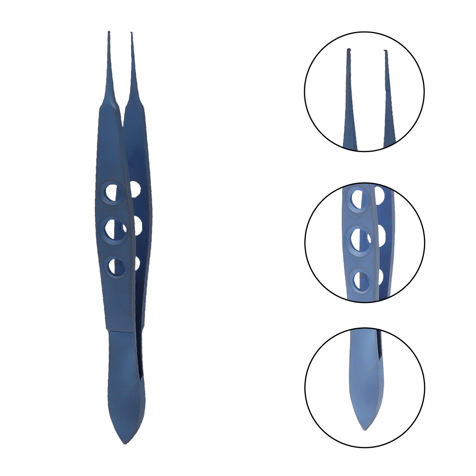 McPherson Corneal Forceps 11cm Titanium Surgical Ophthalmic Instruments German
