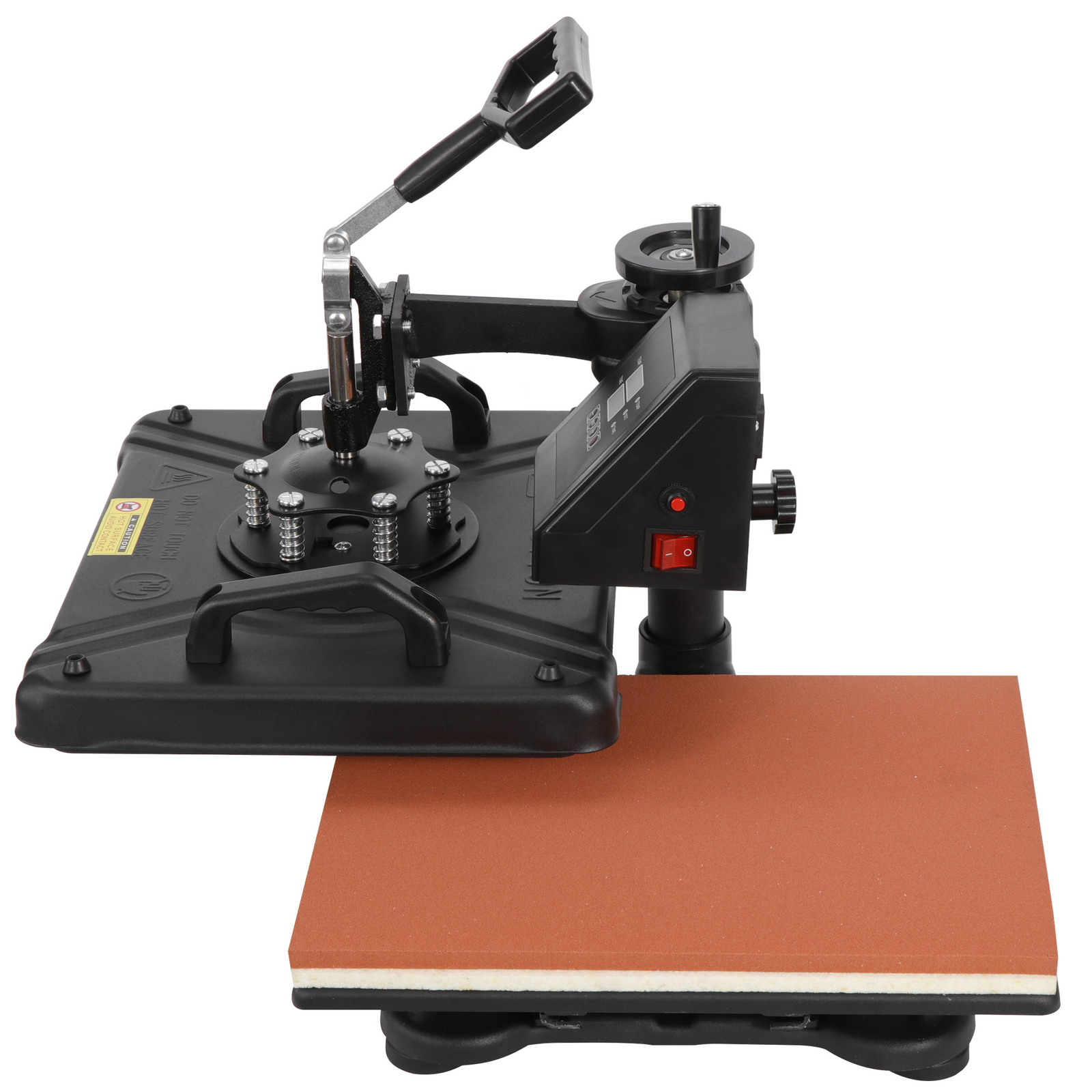 5 in 1 Heat Press Machine Digital Swing Away Sublimation T-shirt Mug Hat 12″x15″