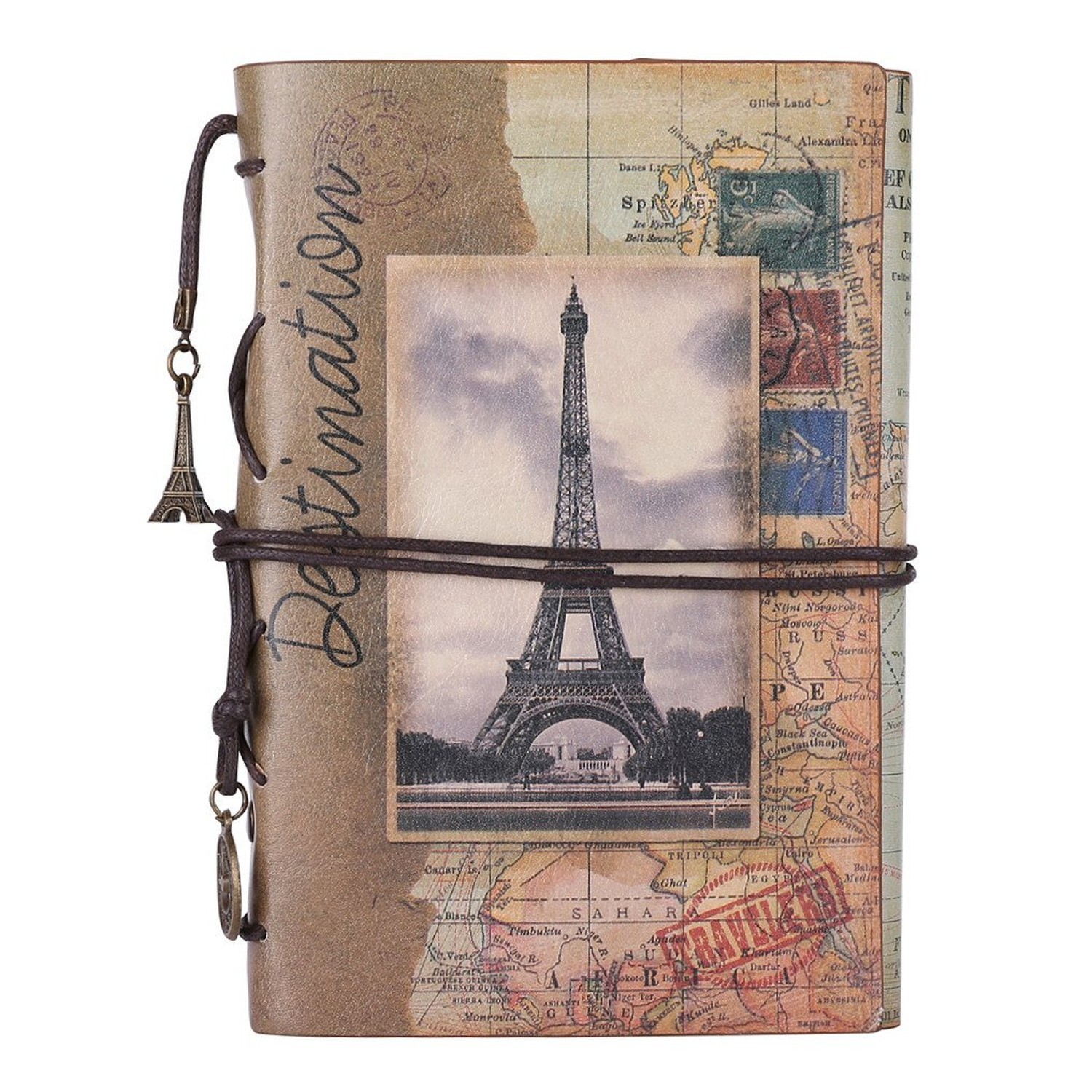 Leather Writing Journal Notebook, MALEDEN Vintage Traveler Notebook Sketchboo…
