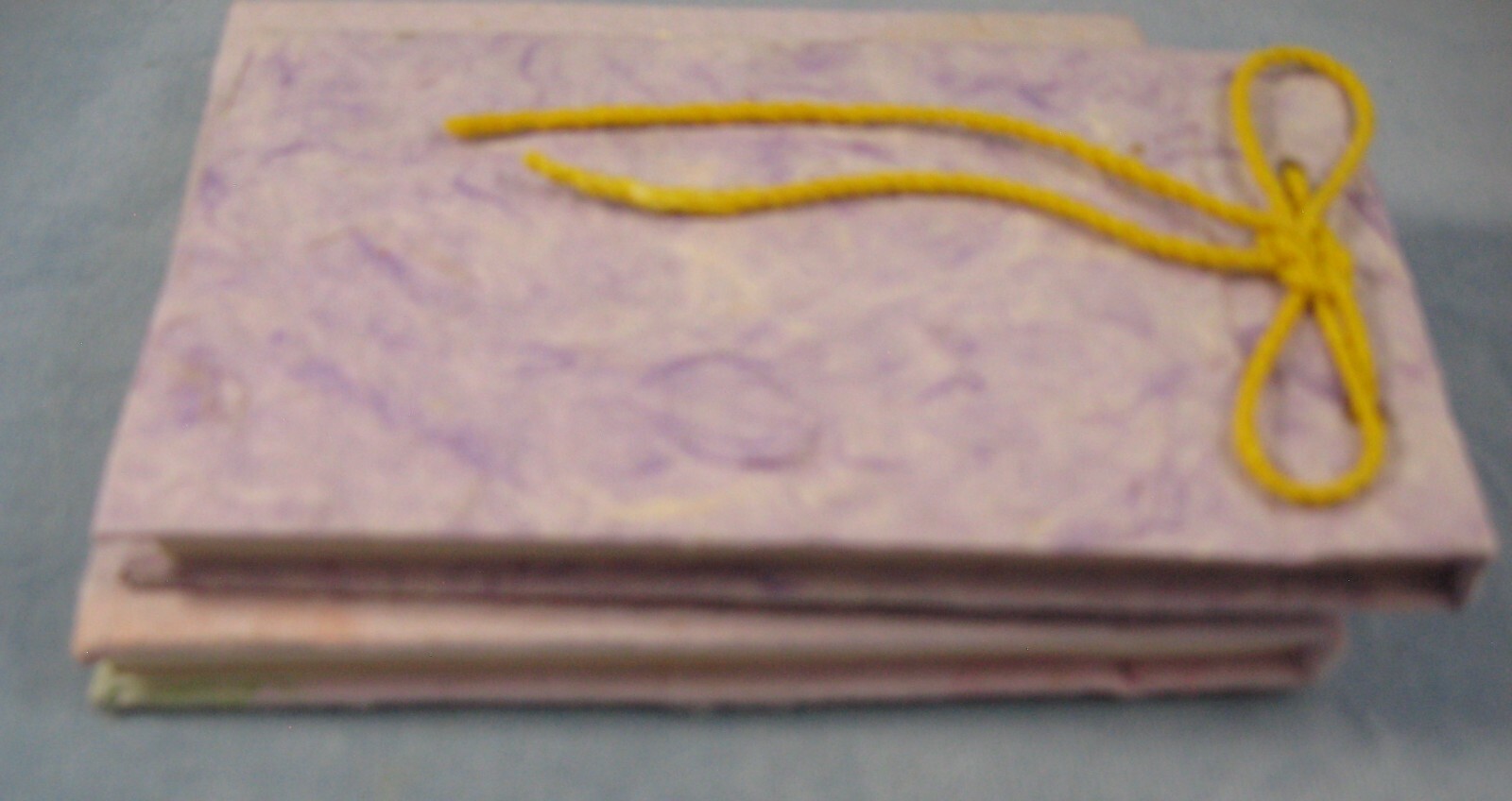 2 Handmade Natural Paper Blank Book-Journal-Diary-Notepad-Dream Book-Memo NOS