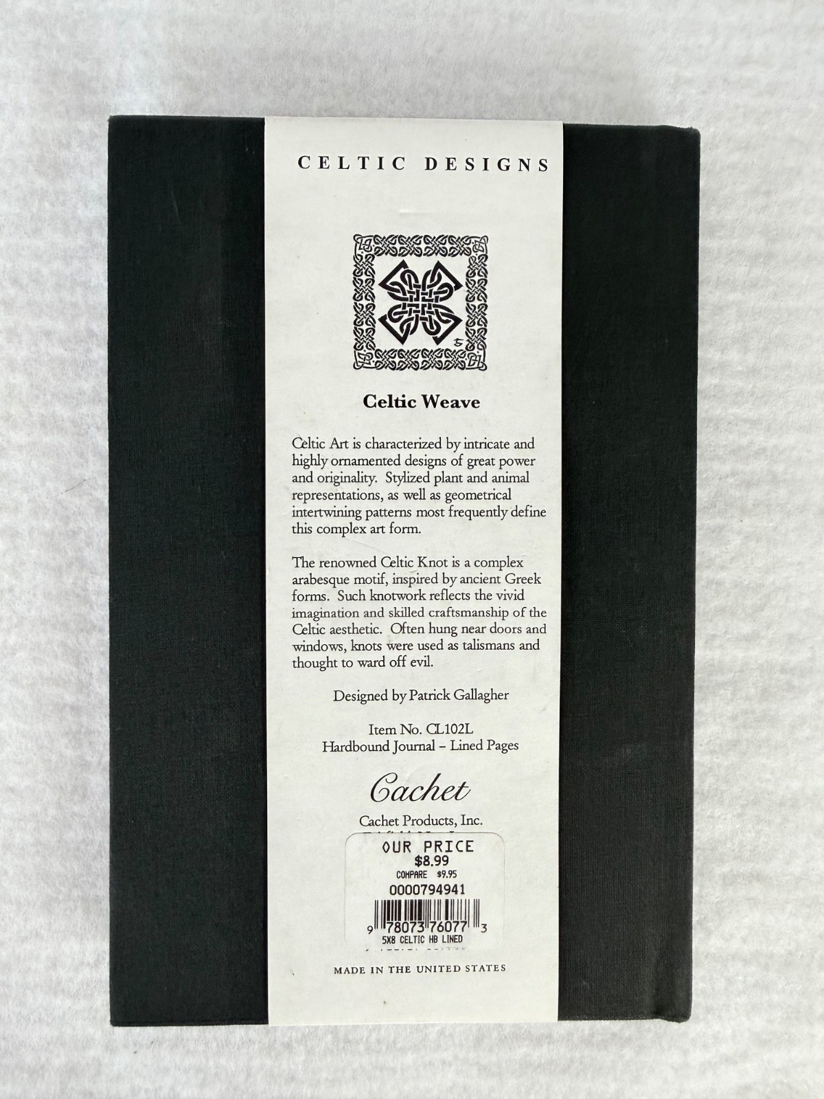3 Notebooks Journal Lined Celtic Triskele Spiral Red Faux Leather Mandala Blank