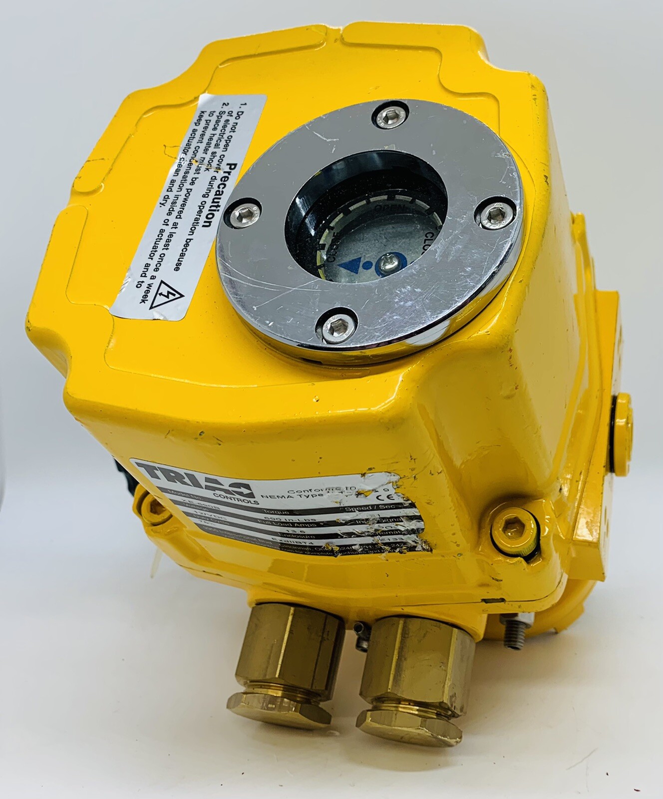 TRIAC Controls XE-690B Electric Actuator Motor Two Position Control 12VDC UNUSED