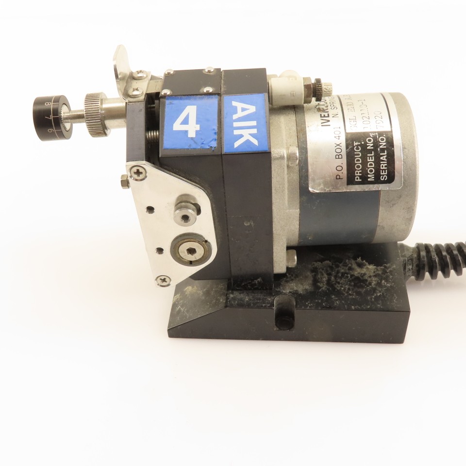 Ivek Corp 102118-1 Single End AP Motor Base Microspense Laboratory Pump 3.4V
