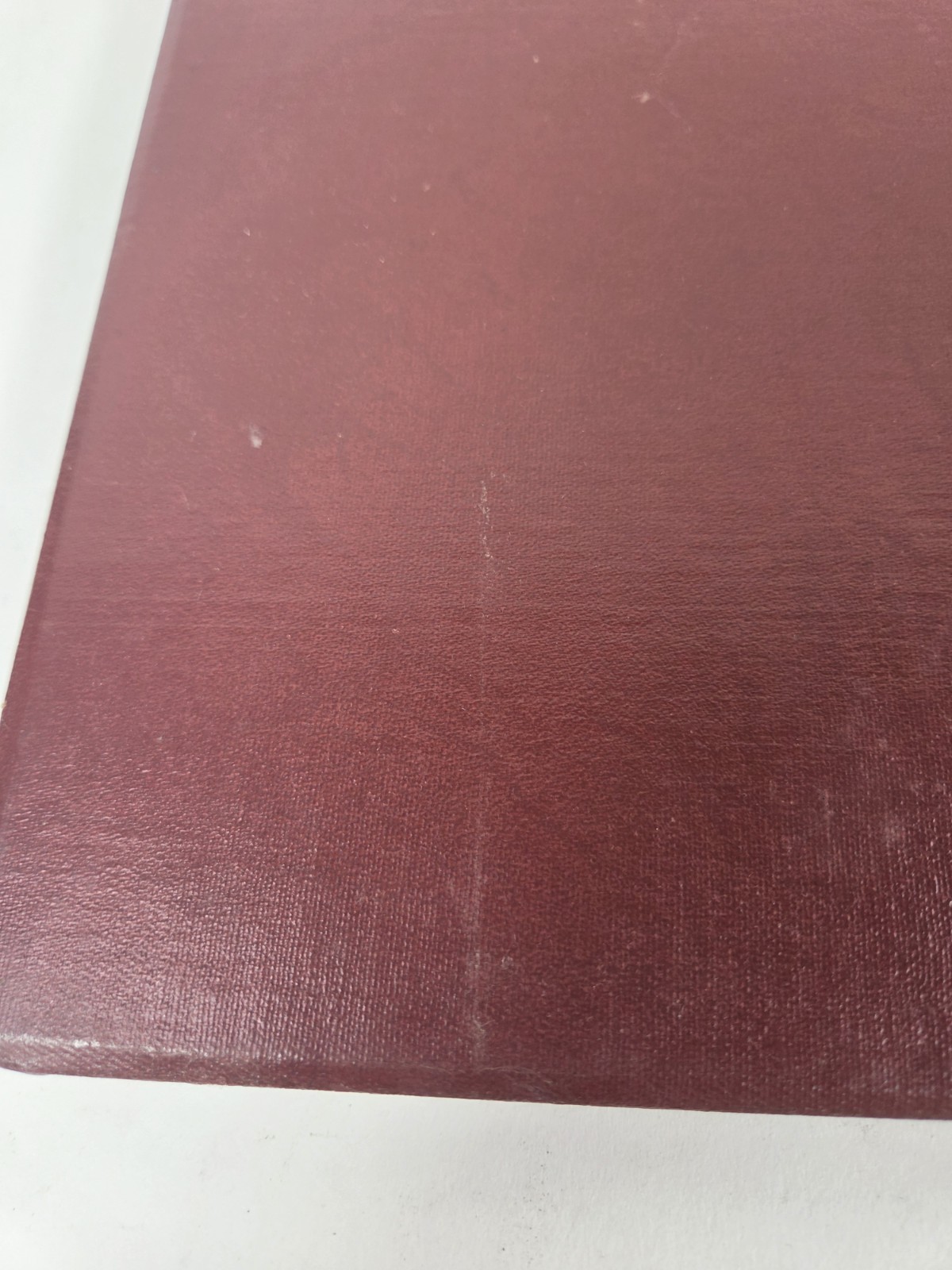 Vintage Boorum & Pease Ledger Book Case Notebook Hardcover Shell Only Maroon