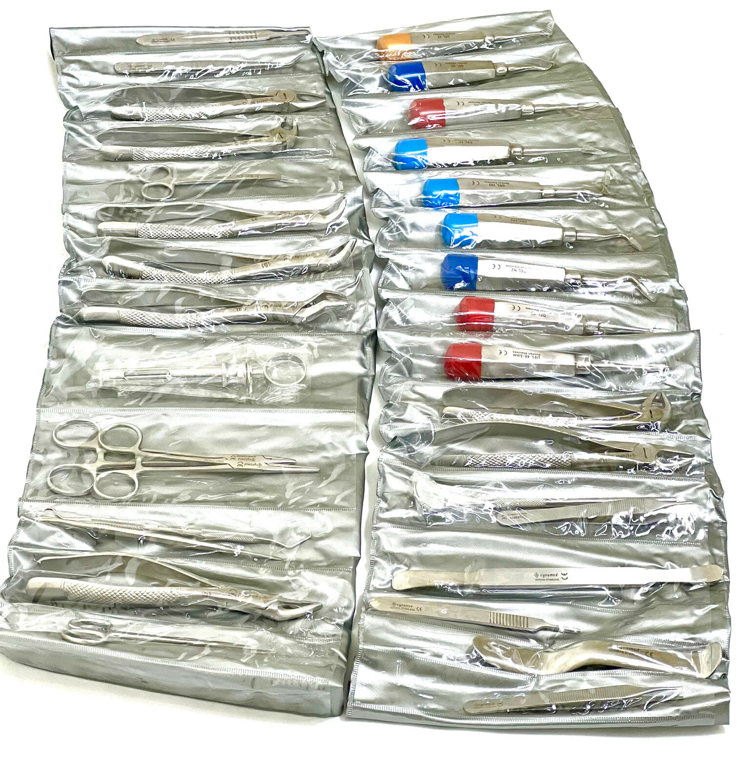 GERMAN 82 PC ORAL DENTAL SURGERY EXTRACTING ELEVATORS FORCEPS INSTRUMENT KIT SET