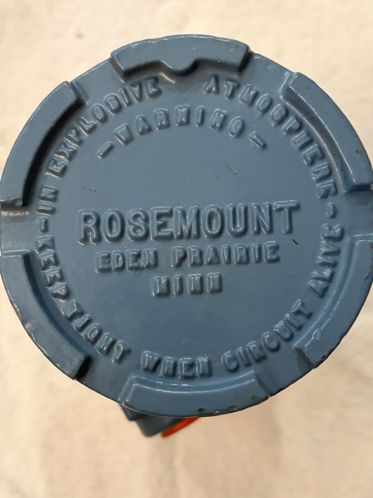 Rosemount Uniloc 1181C Conductivity Transmitter 4-20mA Explosion Proof 5-85C