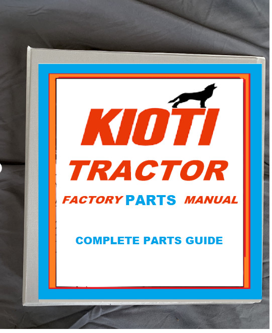 Kioti Daedong ck3510 tractor parts manual printed & binder free shipping