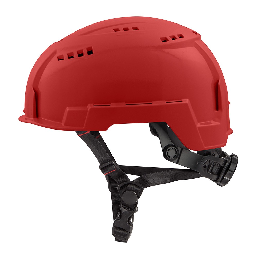 Milwaukee 48-73-1308 BOLT Red Safety Helmet (USA) – Type 2, Class C, Vented