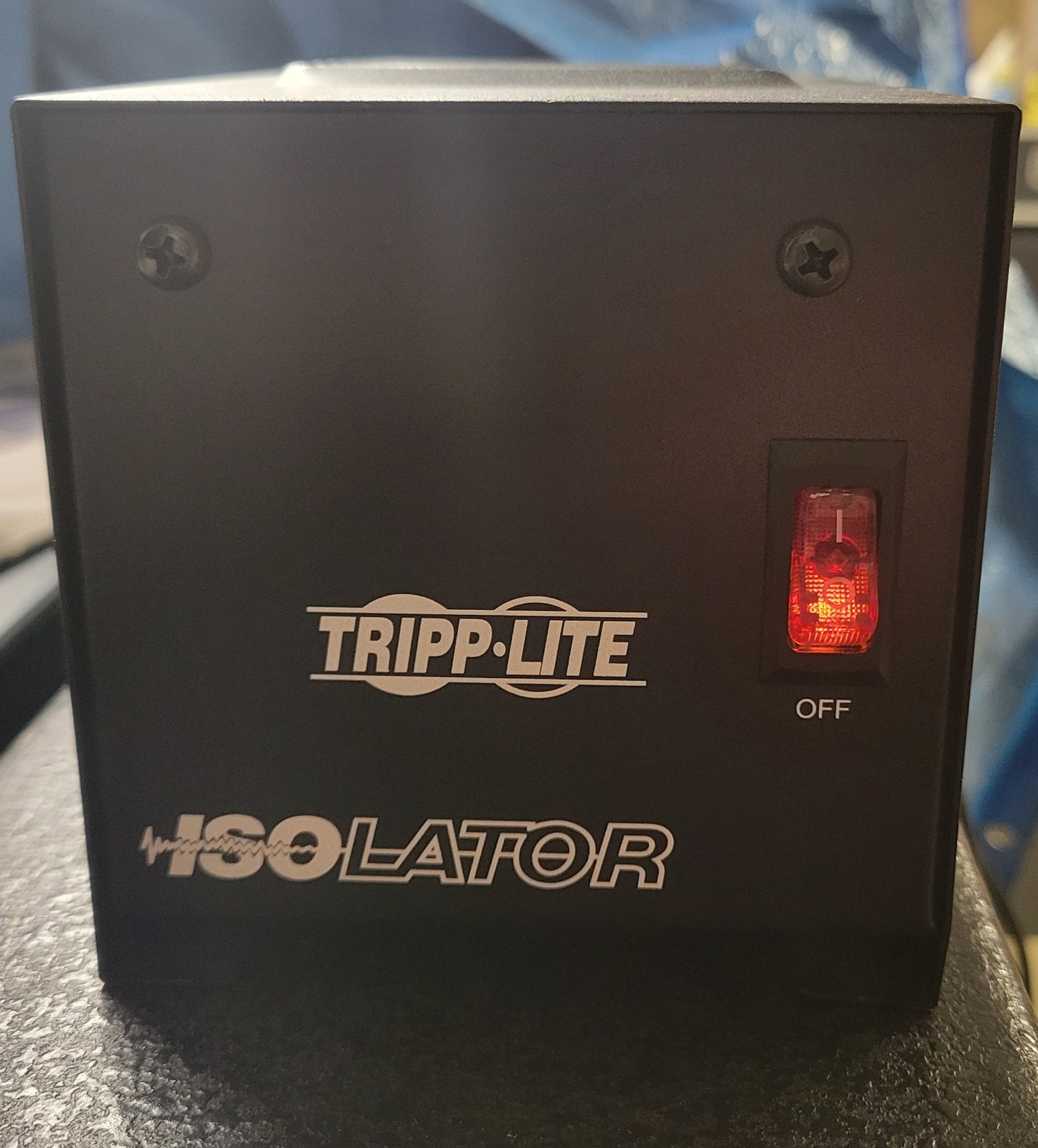 Tripp Lite IS250 250VA 1:1 Isolation Transformer 120VAC 60Hz, 2 Type B Outlets