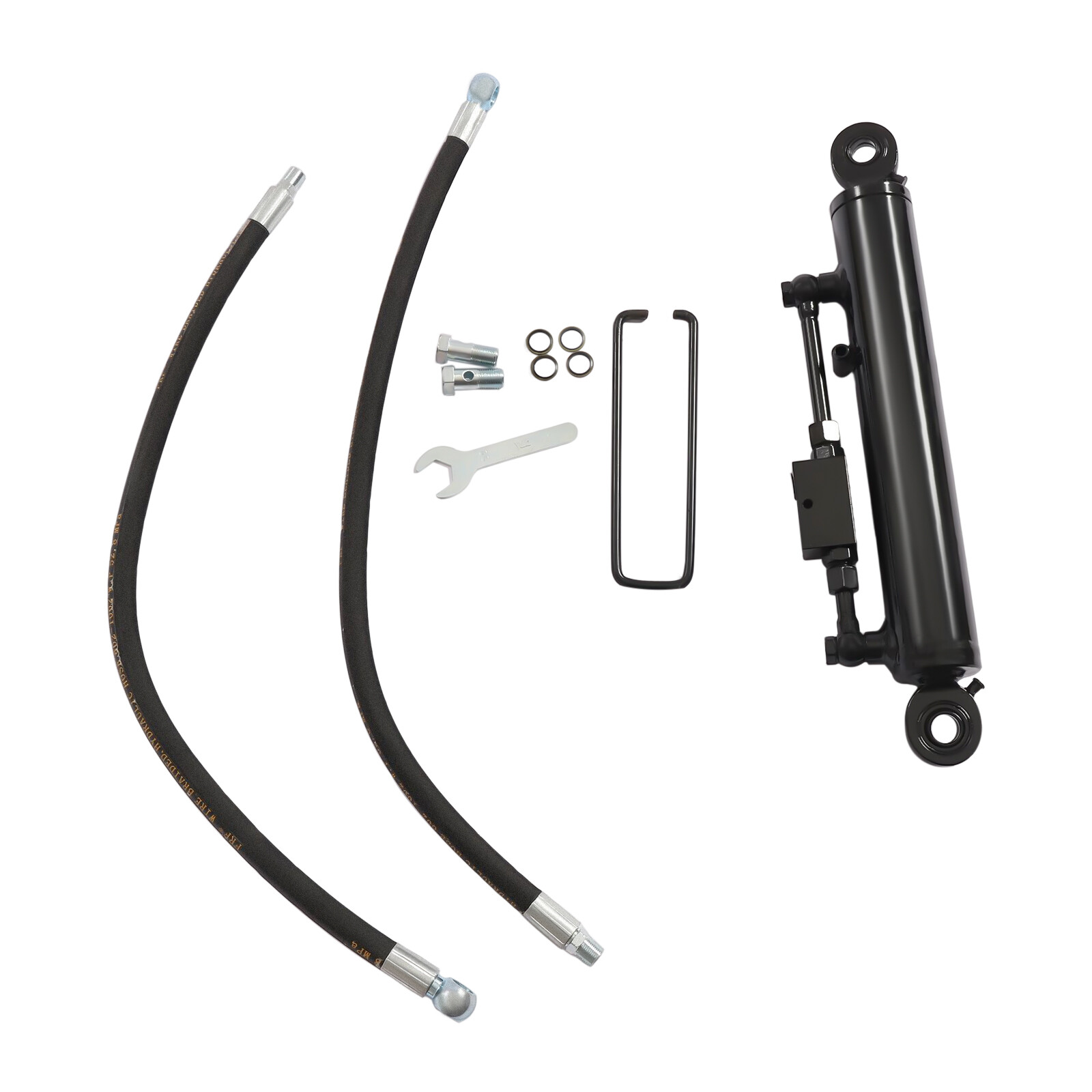 Hydraulic Top Link Cat. 1-1 with Locking Block 16 1/8- 22 7/16″ with 2* Hose